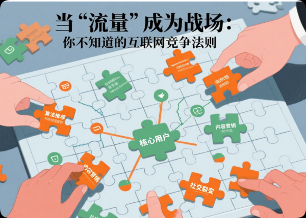 网上股票配资网站 当“流量”成为战场: 你不知道的互联网竞争法则